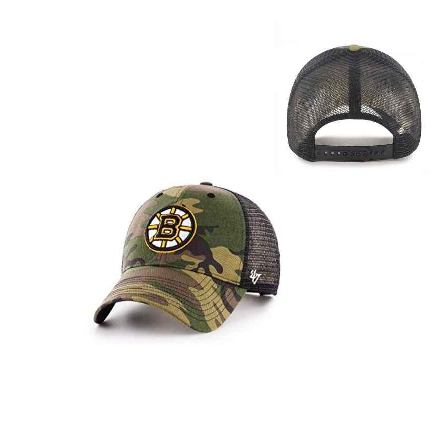 47 BRAND MVP CAMO BRANSON NHL BOSTON BRUINS ŠILTOVKA